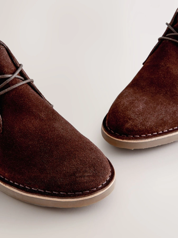 Brown Suede Desert Boots image 4