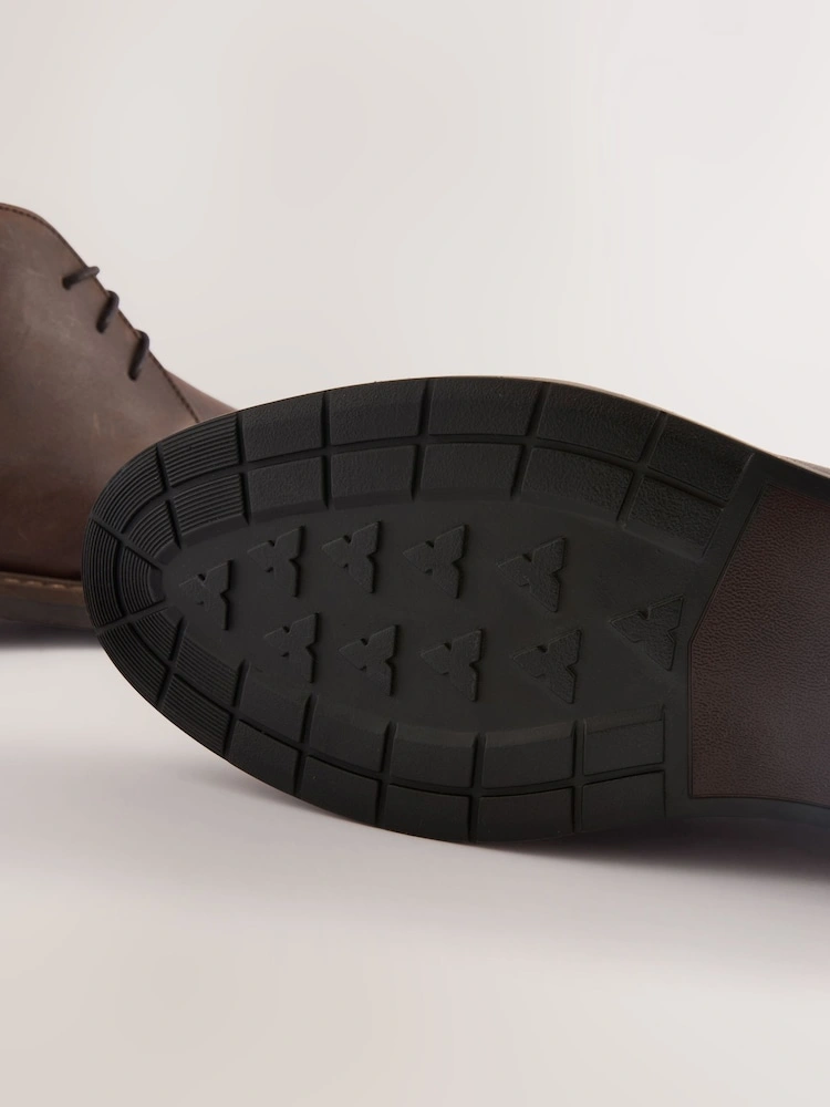 Classic Waxy Leather Chukka Boots image 3