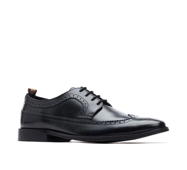 Leather Brogue Wingtip Oxford Shoes – Formal Dress Shoes