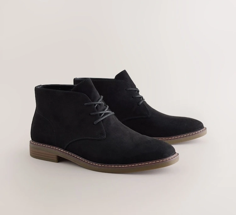 Black Classic Chukka Boots