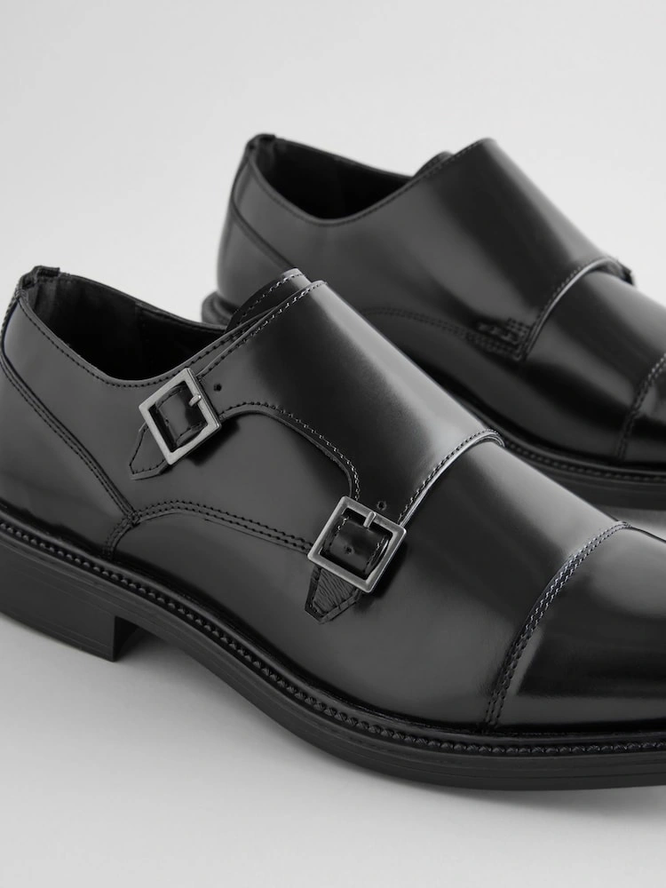 Classic Leather Derby Shoes – Formal Lace-Up Dress Shoes image 3