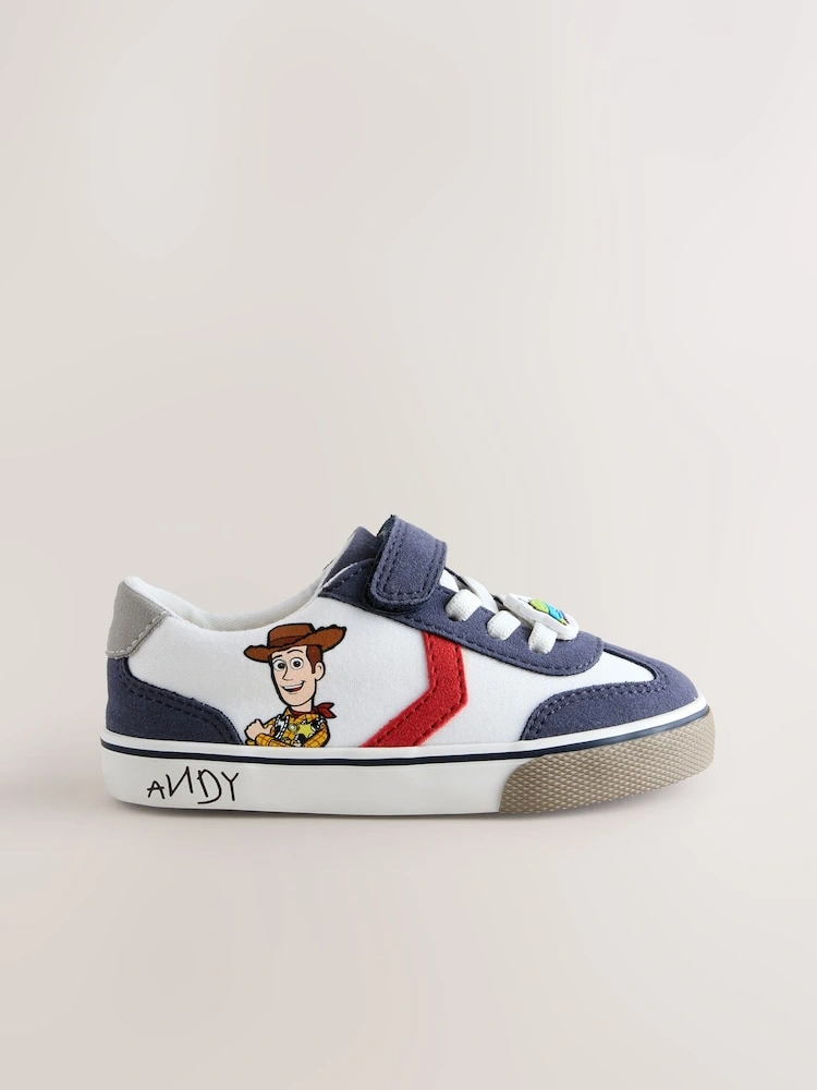 White Character Print Touch-Fastening Trainers image 2