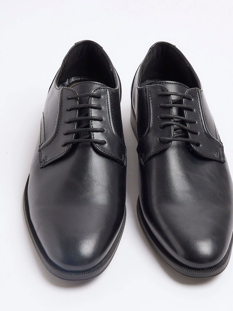 Leather Brogue Shoes – Formal Lace-Up Dress Shoes image 3