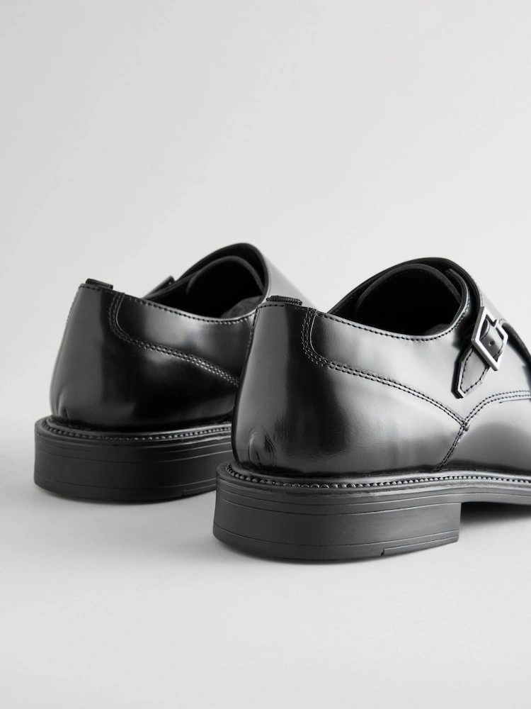 Classic Leather Derby Shoes – Formal Lace-Up Dress Shoes image 4