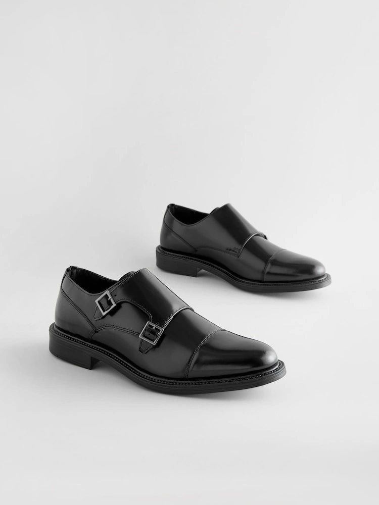 Classic Leather Derby Shoes – Formal Lace-Up Dress Shoes