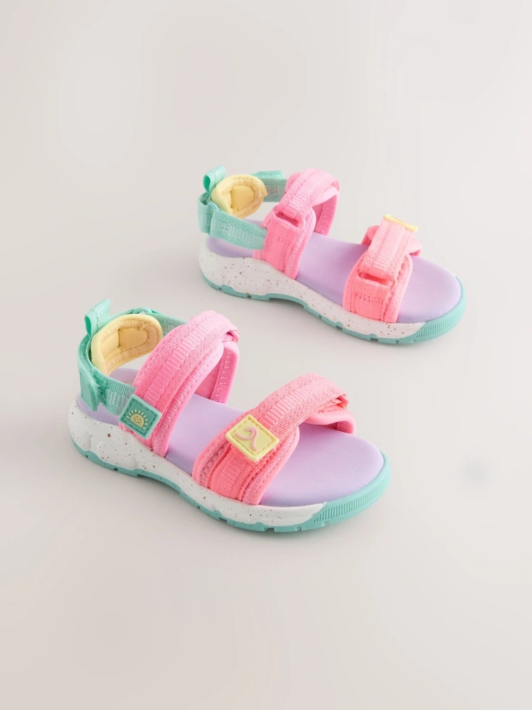 Multi-Bright Trekker Sandals