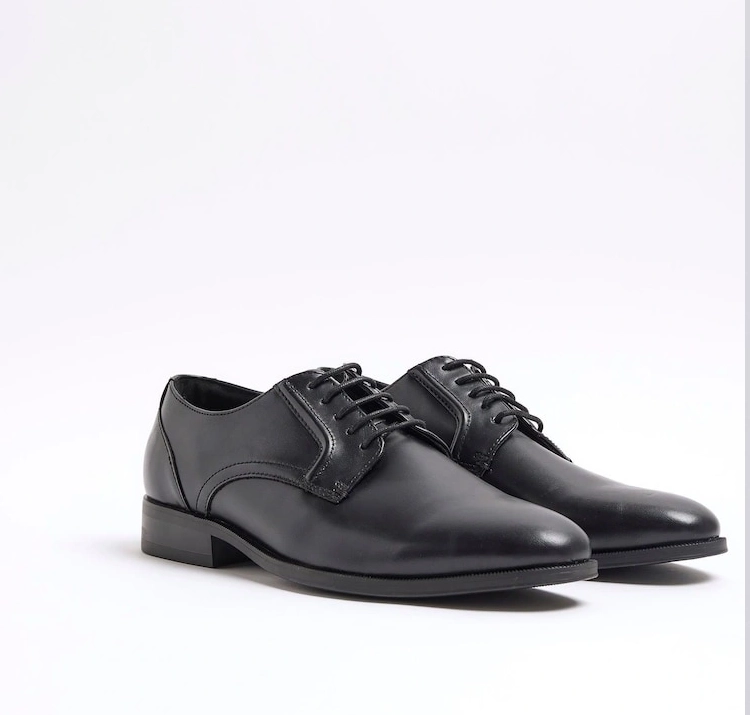 Leather Brogue Shoes – Formal Lace-Up Dress Shoes