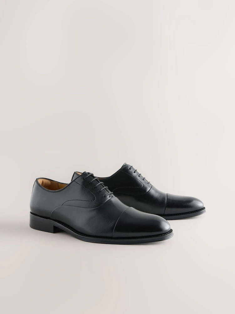 Classic Leather Loafers – Slip-On Dress Shoes