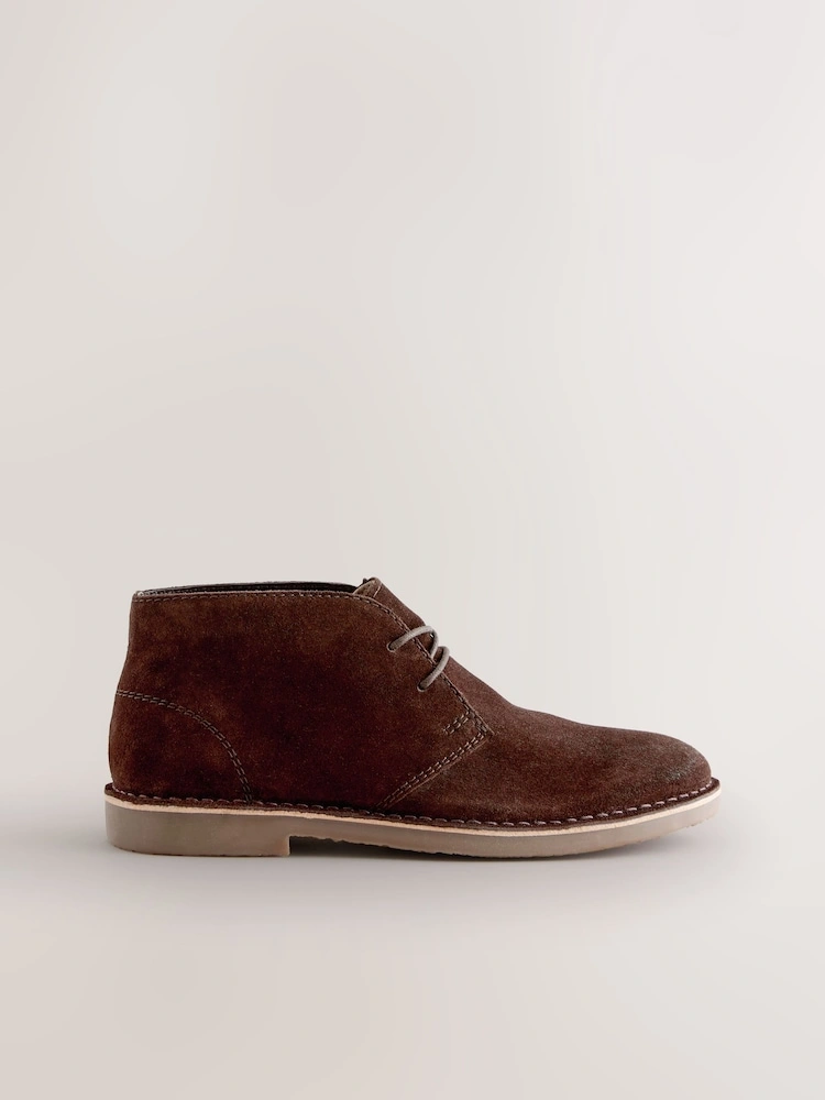 Brown Suede Desert Boots image 2