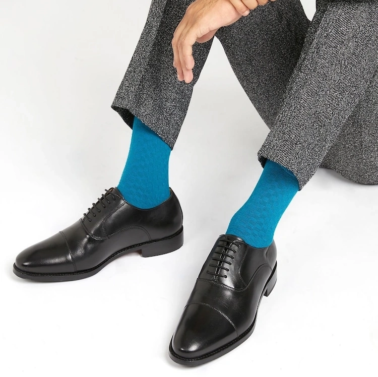 Leather Oxford Lace-Up Shoes – Smart Formal Dress Shoes