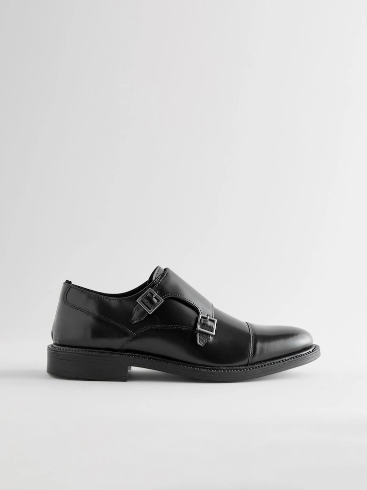 Classic Leather Derby Shoes – Formal Lace-Up Dress Shoes image 5